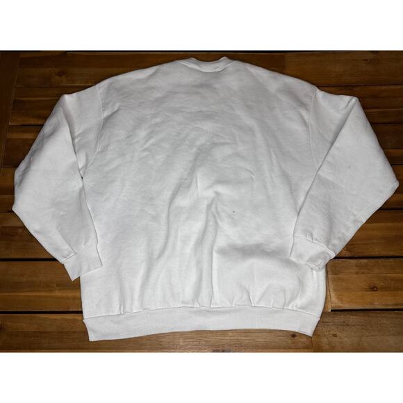 Vintage 90’s Soft As A Grape Cheverie Art Flower Crewneck Size XL - Picture 2 of 12